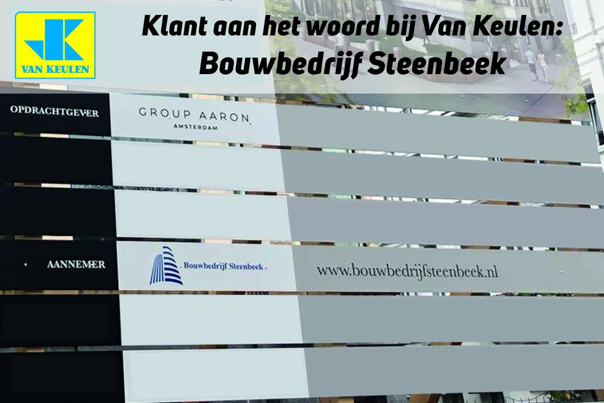 Jasper Steenbeek is al jaren vaste klant en hij koopt vrijwel al zijn bouwmaterialen bij <a href="/van_keulen/">Peter Van Keulen</a> . Jasper over de samenwerking: ‘ We hebben bijna dagelijks vrachtwagens van Van Keulen voor de deur staan..... Lees meer over deze samenwerking: van-keulen.nl/nieuws/klant-a…