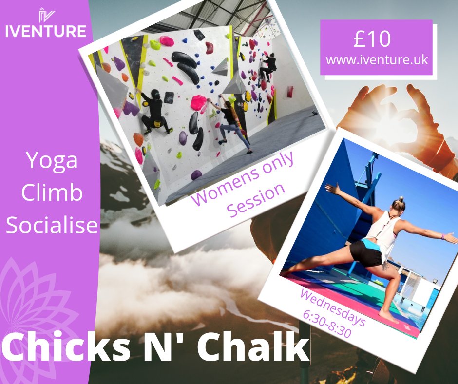 Iventure_uk's tweet photo. This year we are kicking off the year with some climbing and yoga. Every Wednesday at the Foundry Climbing Centre
#NewYearNewYou #yoga2022 #climbingwomen #bouldering #instructing #coaching https://t.co/g2jLj8qN5G