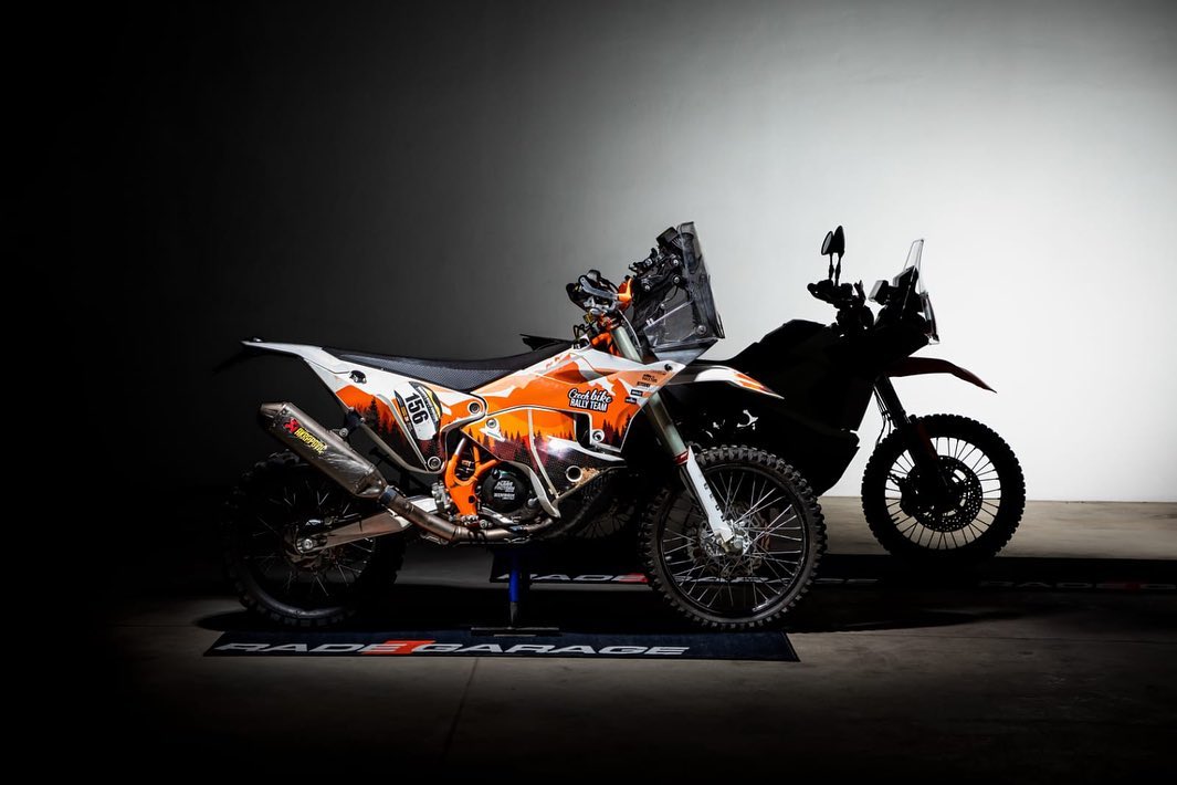 The rally concept… lite, narrow, low center of gravity, space for navi stuff into an adventure bike… 🤔😅🤞
instagram.com/p/CYba1u5IeV5/