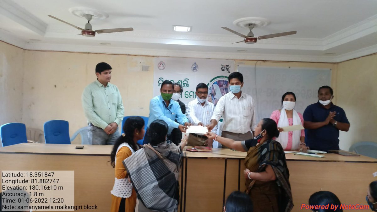 OlmShakti's tweet photo. SHG Loan Mela Organized at all blocks of Malkangiri Districts and achieved 191 SHGs amounting 2.16 Cores.
#Odisha_Livelihoods_Mission #livelihoods #missionshaktishgs #livelihoodsmatter #OLM #farmersofodisha #SHGs #womenempowerment2022 https://t.co/gWZShWpn5s