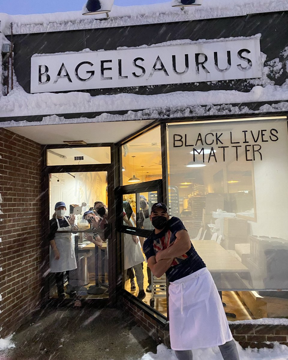 OPEN on this snow day!