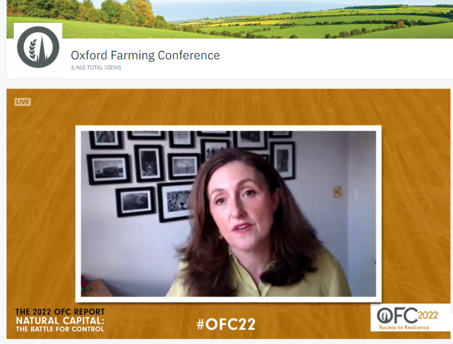 Sarah_W_Morris's tweet image. “Farmers can, and must be, the modern day heroes in the fight against climate change” - @TanyaMSteele 
@oxfordfarming #OFC22