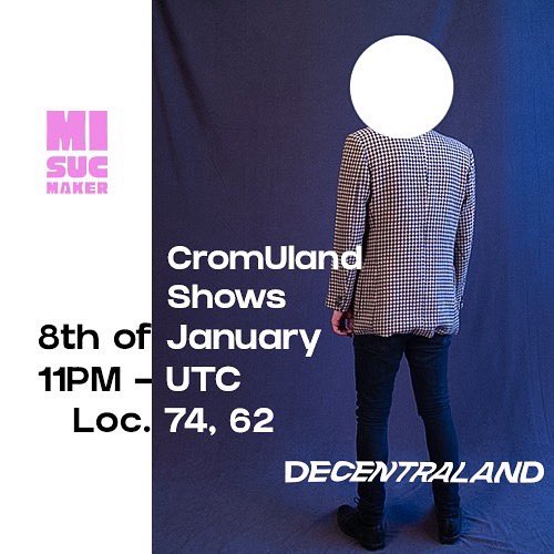 misucmaker's tweet photo. 🕺🏼I’m gonna play bunch of my unreleased songs this saturday in #dcl! i hope you diggin’ ppl! 
🐛For this event we minted 99 #MisucPass #nfts to OpenSea. They will allow you to access to unexpected access rights in #misucmaker ‘s future Metaverse event.
In collabration w @_efula_ https://t.co/ttAjeibzag