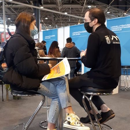 UJML's tweet photo. #Endirect du #salon @letudiant de Lyon @eurexpo : nos équipes sont présentes jusqu’à dimanche sur les stands U3, U5 et U15 pour présenter nos #formations.
#lyon3 #orientation #université #SHS https://t.co/6rbIwaXYNU