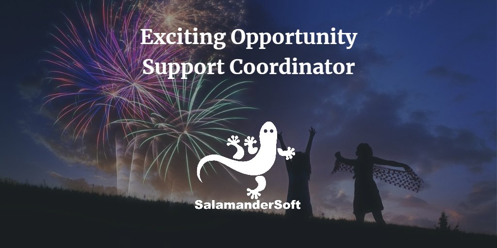 We are hiring!

Are you looking to utilise your experience in IT Support Team leadership for a new, engaging challenge? 
Join our team as Support Coordinator to lead our support service to the next level as we continue to grow...

salamandersoft.co.uk/blog/exciting-…