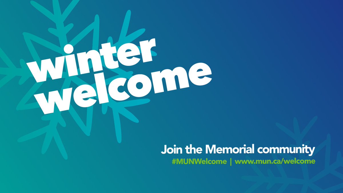 📢 Calling new <a href="/MemorialU/">Memorial University</a> students! 3 more days till the start of classes, which means it’s officially time for our #MUNWelcome. ❄️ Check out the full winter welcome schedule for all the fun virtual events we have planned here: bit.ly/3svzpjs