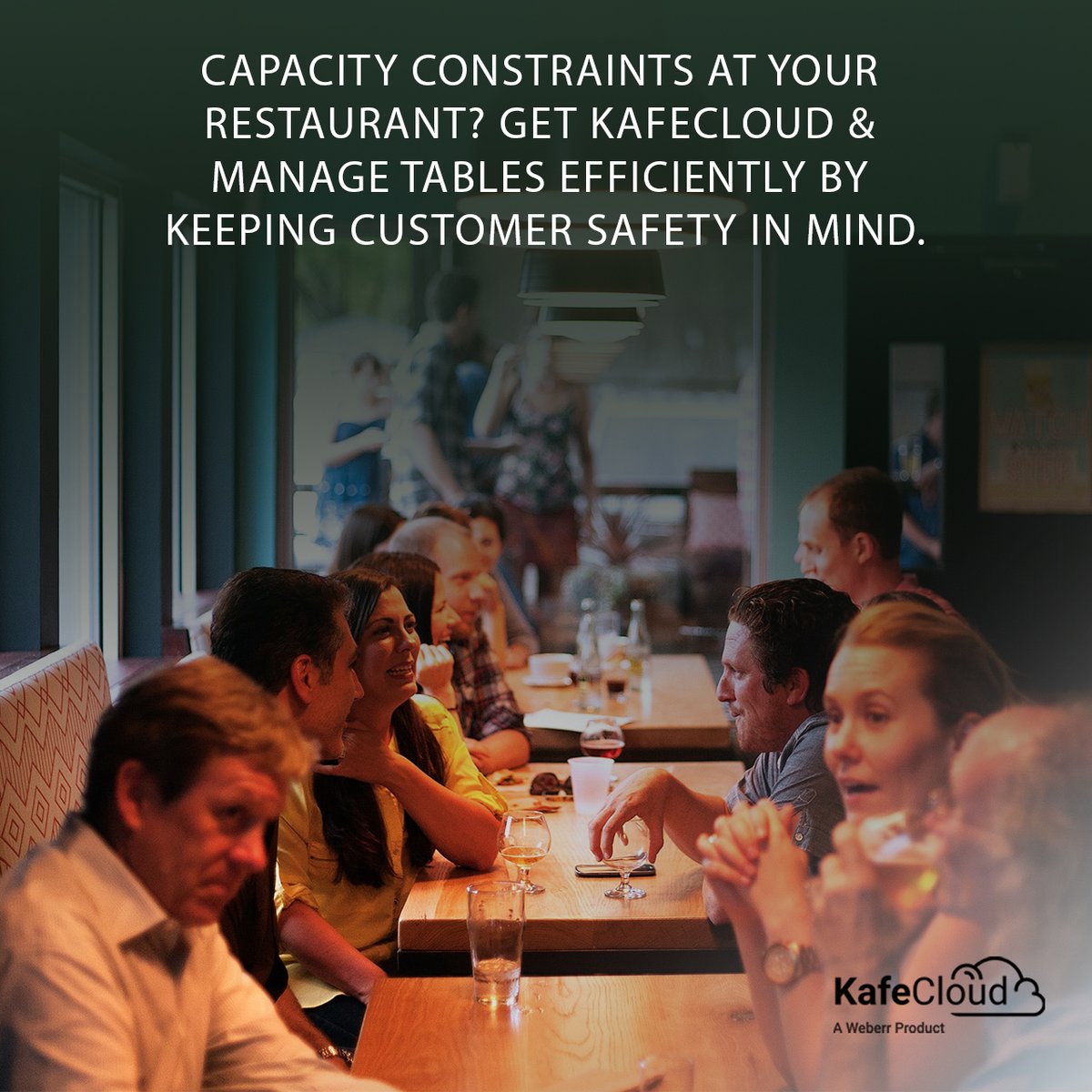 Restaurants are facing capacity constraints because of the new regulations. KafeCloud can help you smartly. Our software efficiently manages tables, keeping customer safety in mind. This will not cause crowding, and you will cater to all customers. #KafeCloud
#QRCodeScanner