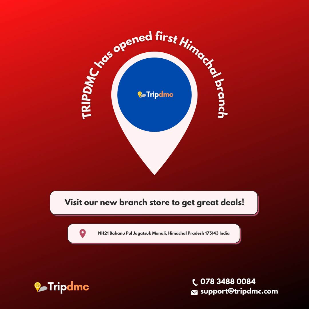 tripdmc's tweet photo. @tripdmc has opened first Himachal Branch

#tripdmc #tripdmcindia #indiangirlswander #bijlimahadev #kullu #manalidiaries #manali #himachalpradesh #himachali #himalayangeographic #kulluvalley #harharmahadev #mahadev #shivatemple #trekhimachal #trekdiaries #himalayanmemories https://t.co/rh6GbRGUeT