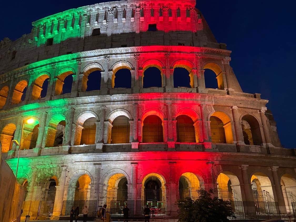 Italy celebrates #FestaDelTricolore 🇮🇹