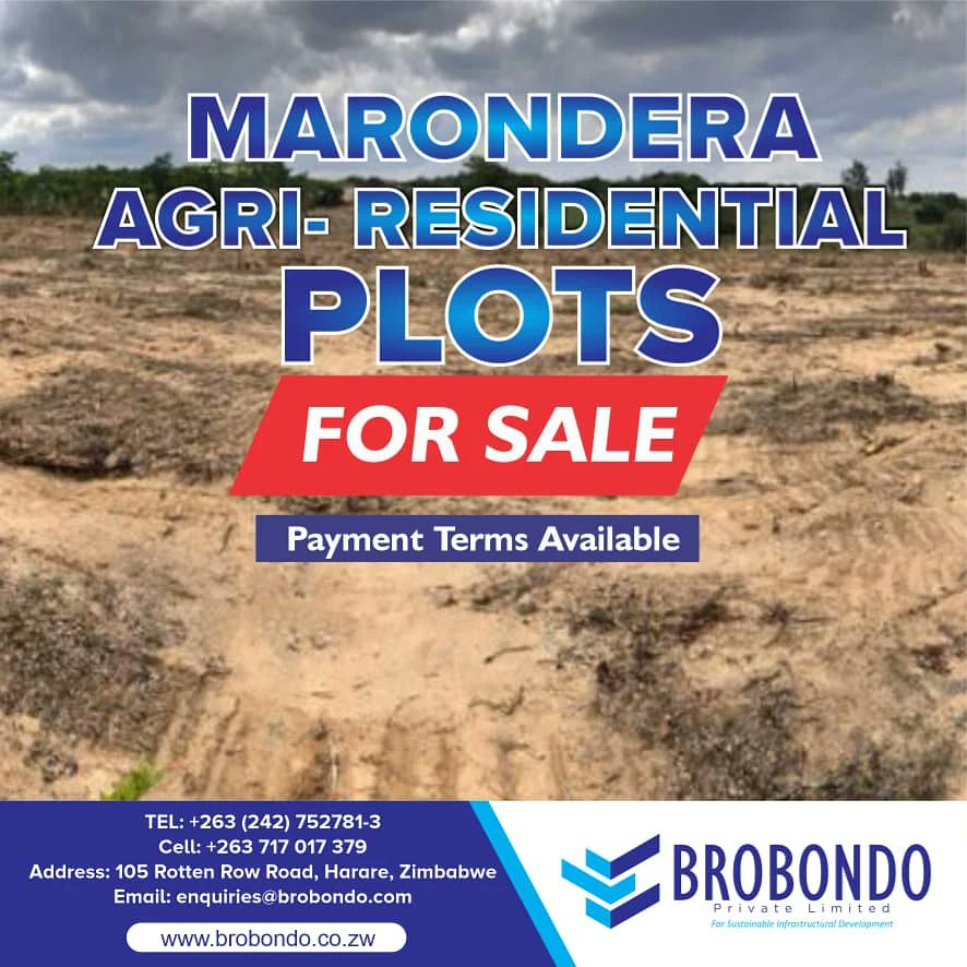 brobondoC's tweet photo. Marondera plots asking price $6k/Ha
Sizes range from 7.6Ha - 11.15 Ha
Payment terms: 35% deposit balance in 10 months
10kms from Marondera town
Parent Deed and Certificate of No present 
Water source: Nyambuya Dam

For more information contact us on +263717017379 https://t.co/JEqAbRhgjL
