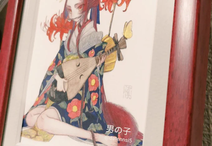 一応今回の展示作品は全て女性です。
変幻耳在の時は全員男の子だったので。 