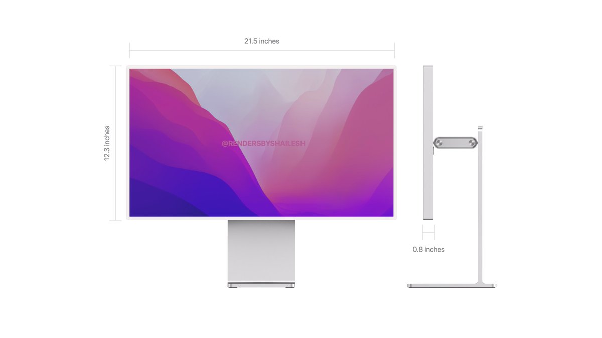 shailesh__h's tweet photo. This is my concept for the Pro Displays based on leaks
Sizes:
24" inch Pro Display
27" inch Pro Display XDR
32" inch Pro Display XDR

Concept: @Shaileshhari03 
#Apple #Concept 

RT &amp; Like 😍 https://t.co/SKmYHynmnl