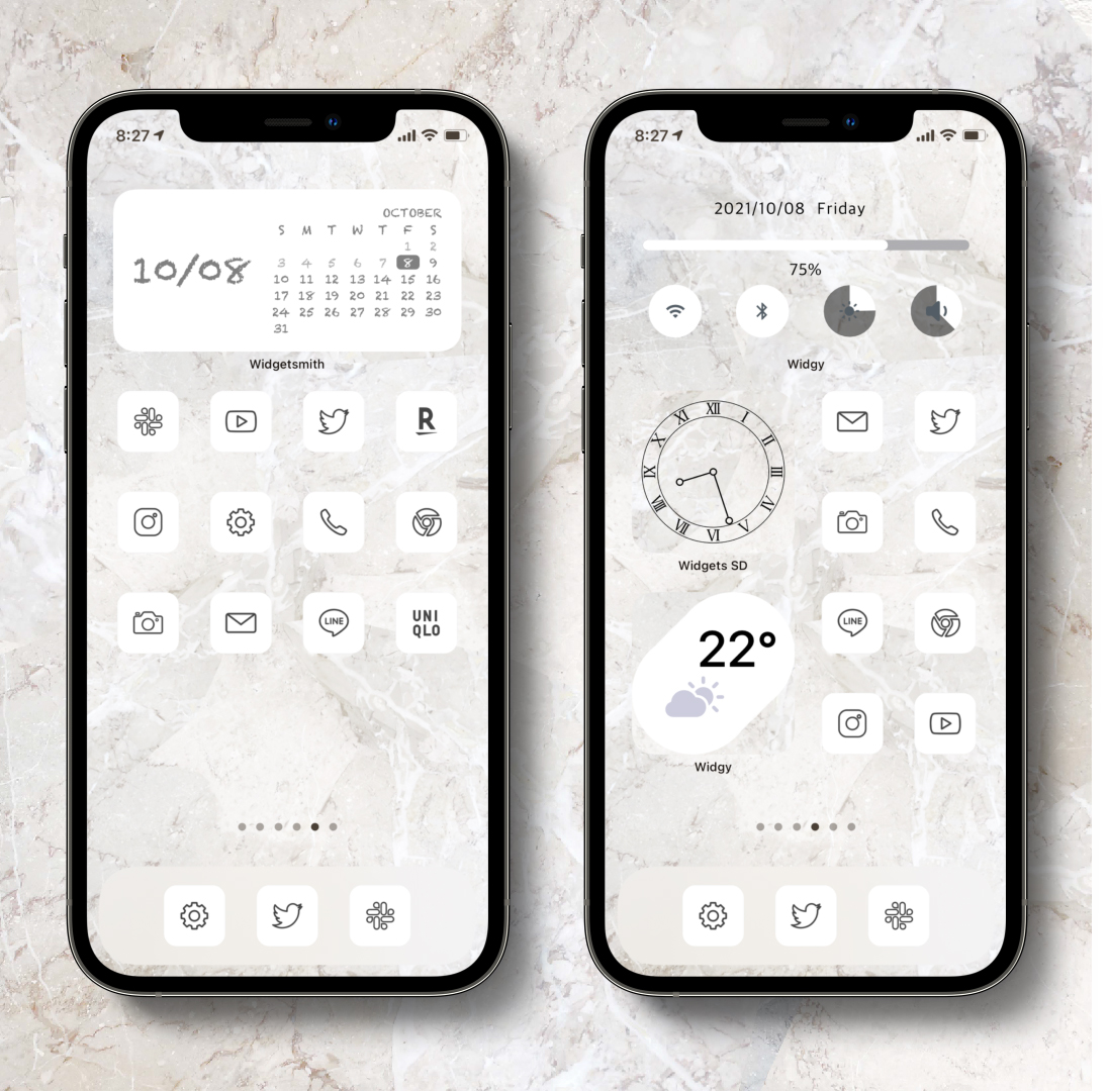Twitter 上的 Az Icon Iphoneをもっと自分らしくおしゃれに 今回は 白アイコン を使って ホーム画面をカスタマイズ シンプル X実用性の高いホーム画面になりました アズアイコン ホーム画面 ホーム画面カスタム ホーム画面カスタマイズ Ios15