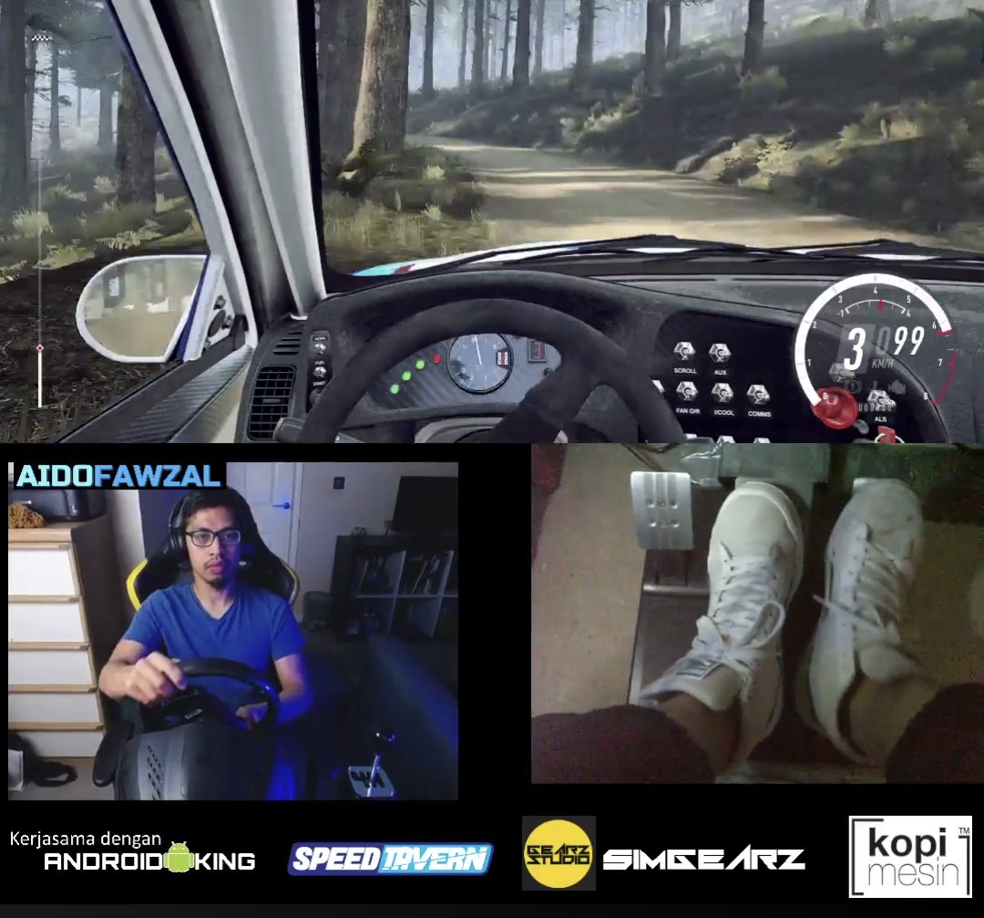 AidFawzal's tweet photo. Alang² rakan kita ni kata nanti nak beli sim-racing rig, meh saya perkenalkan brand² yang lantik saya jadi duta. 

... https://t.co/y99zkAZaDj