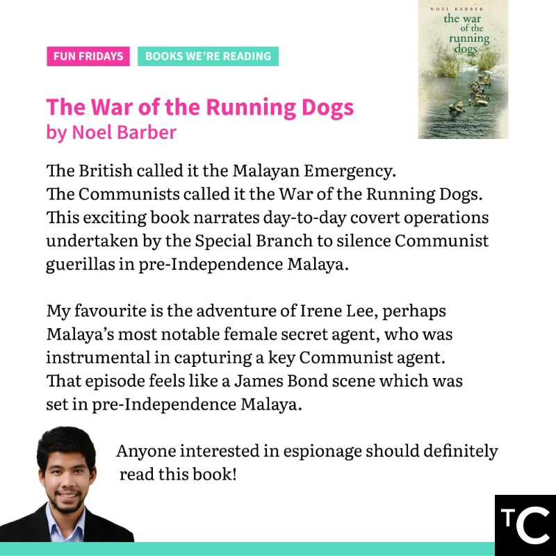 CentreMY_'s tweet photo. If you’re interested in stories from the Malayan Emergency, the history of the Johor monarchy or the successful industrialisation of East Asian nations, look no further than this week’s #TCFunFriday #bookreviews by our Researcher, Fikri (@fkrfsl): https://t.co/siUGxL3YGz