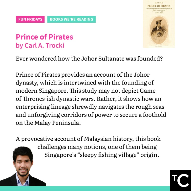 CentreMY_'s tweet photo. If you’re interested in stories from the Malayan Emergency, the history of the Johor monarchy or the successful industrialisation of East Asian nations, look no further than this week’s #TCFunFriday #bookreviews by our Researcher, Fikri (@fkrfsl): https://t.co/siUGxL3YGz