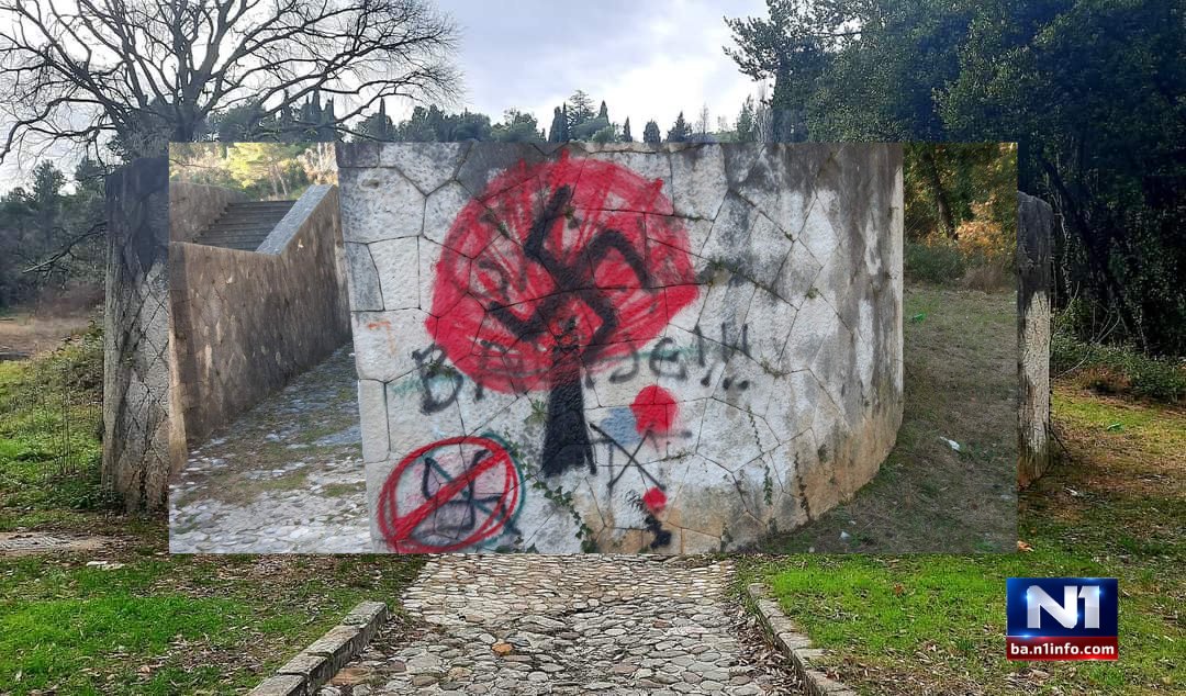 N1_BiH's tweet photo. Partizansko groblje u #Mostar, danas... https://t.co/ZrZq2Sszwe