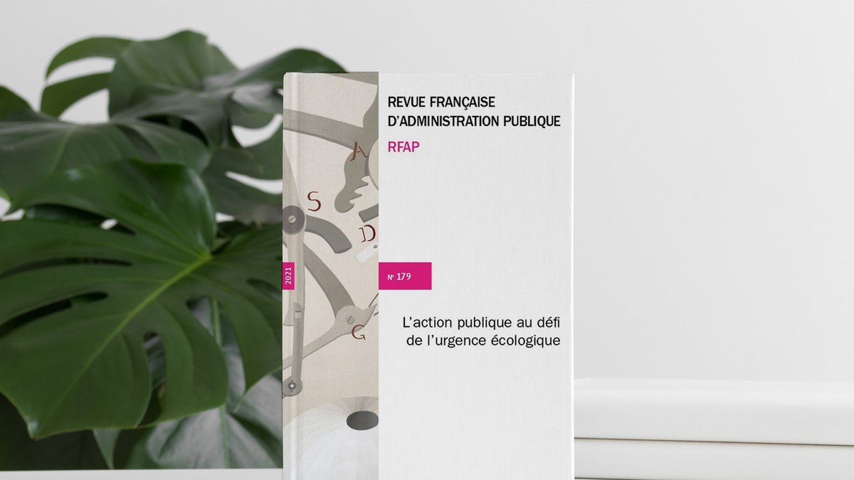 📅 #Evènement | Quelle action publique face à l’#UrgenceEcologique ? La Revue française d'administration publique (#RFAP) de l'<a href="/INSP_Fr/">INSP - Institut national du service public</a> vous invite à la présentation de son dernier numéro !

📅 Mardi 11 janvier
🕕 18h
📍 <a href="/AgroParisTech/">AgroParisTech</a>

Sur inscription ✍️ tinyurl.com/mv3dnxhk