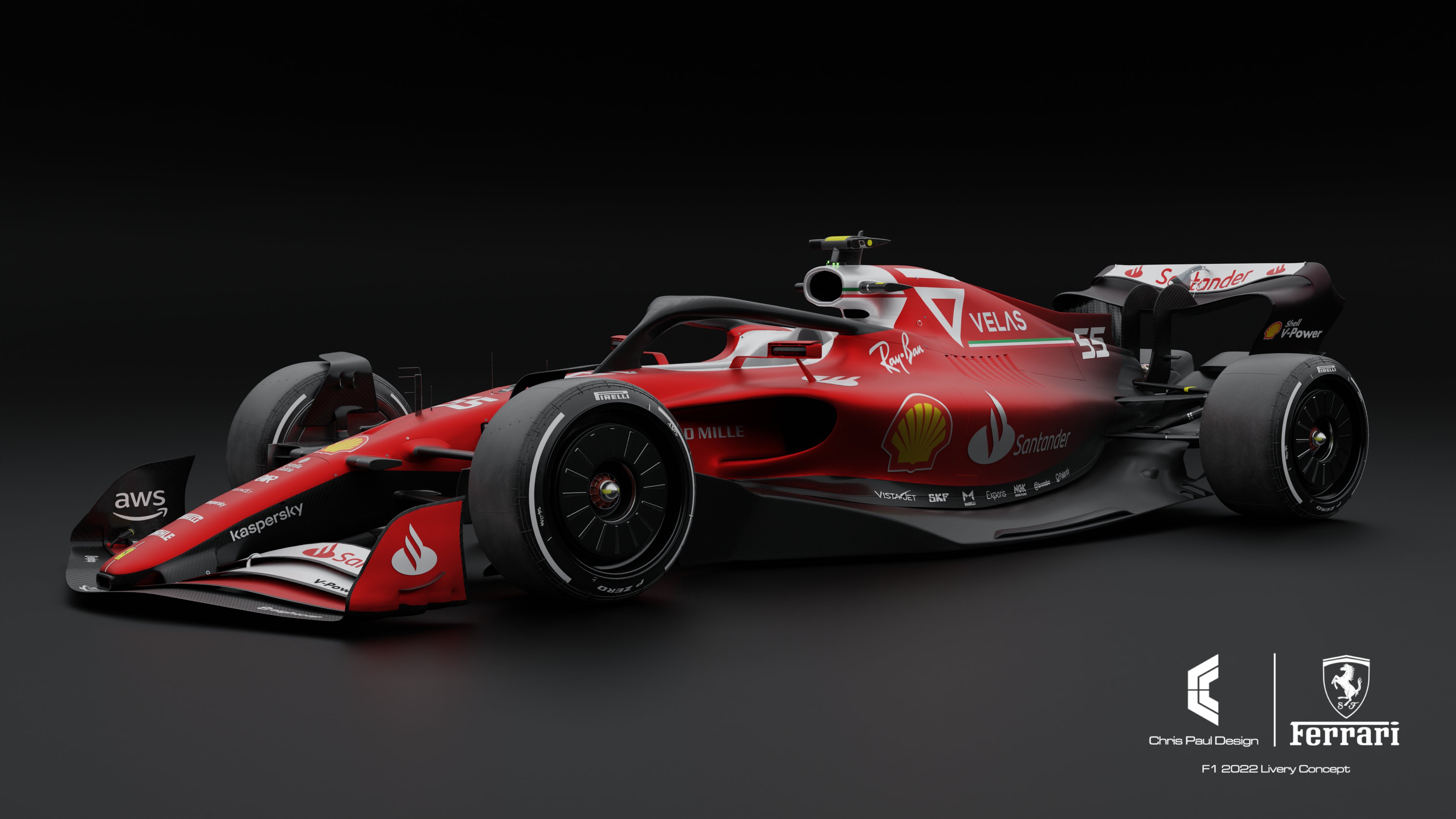 Livery Concept Designer reveals possible 2022 Ferrari Formula 1 livery