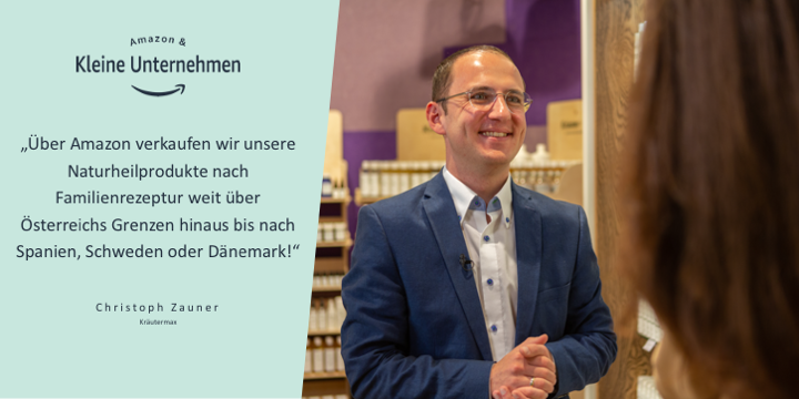 AmazonNewsDE's tweet photo. Modernes Wissen & jahrhundertealte Kräuterweisheiten: Das traditionsreiche #KMU #Kräutermax produziert in Österreich und Deutschland über 700 wohltuende Naturprodukte und vertreibt sie erfolgreich über Amazon. Mehr erfahrt Ihr hier: https://t.co/EqkEtTD0yq #AKU #AmazonAT 🇦🇹 https://t.co/VlF45N0K0H