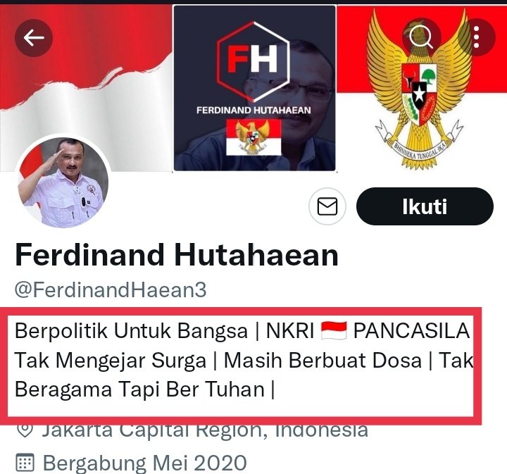 Nicho_Silalahi's tweet photo. Akun Twitter kau buat Mei 2020 dan dengan kesadaran tinggi kau menulisnya "Tak Beragama Tapi Bertuhan" lalu sekarang kau ngaku Mualaf sejak 2017, Oalah Latteung dari sini aja udah gugur pengakuan mu itu. Udah kubilang kuliah kau yang benar biar ga bengak kali. 
🤪😁😂🤣 https://t.co/p2eoon1xEm