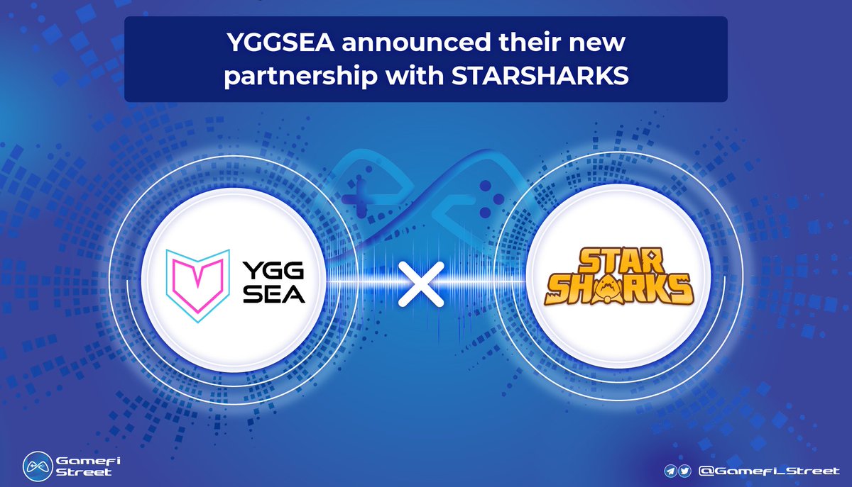 Gamefi_Street's tweet photo. 🥏There is a new partnership

🎊 @yggsea ✖ @StarSharks_SSS 🎊

🎊 Let's congratulate this cooperation!!! 🎊
#Starsharks #Partnership #YGGSEA https://t.co/4QYkCEnomp