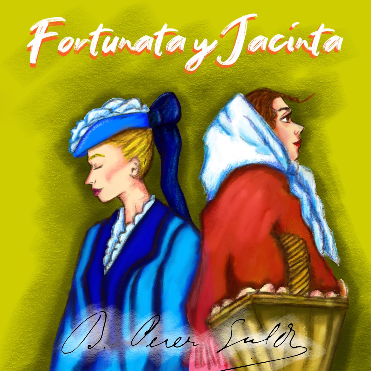 arinu14's tweet photo. #ConLaG “Fortunata y Jacinta” de Benito Pérez Galdós. Para el #dibucedario2022 https://t.co/dTTSMSNRLq
