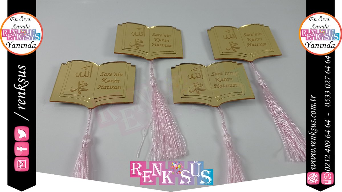 renksus's tweet photo. Sare'nin #KuranMerasimi için hazırladığımız #pleksi'lerini teslim ettik, Rabbim hayırlısıyla hafız olmasını nasip eylesin inşaAllah...

#mevlid #hafızlıkmerasimi #kuran #islam #islamic
#nikahşekeri #magnetpleksi #renksus #renksüs 

https://t.co/hgiOfthVYC
https://t.co/j8xfs7bHqy https://t.co/Nco6DYRCUm
