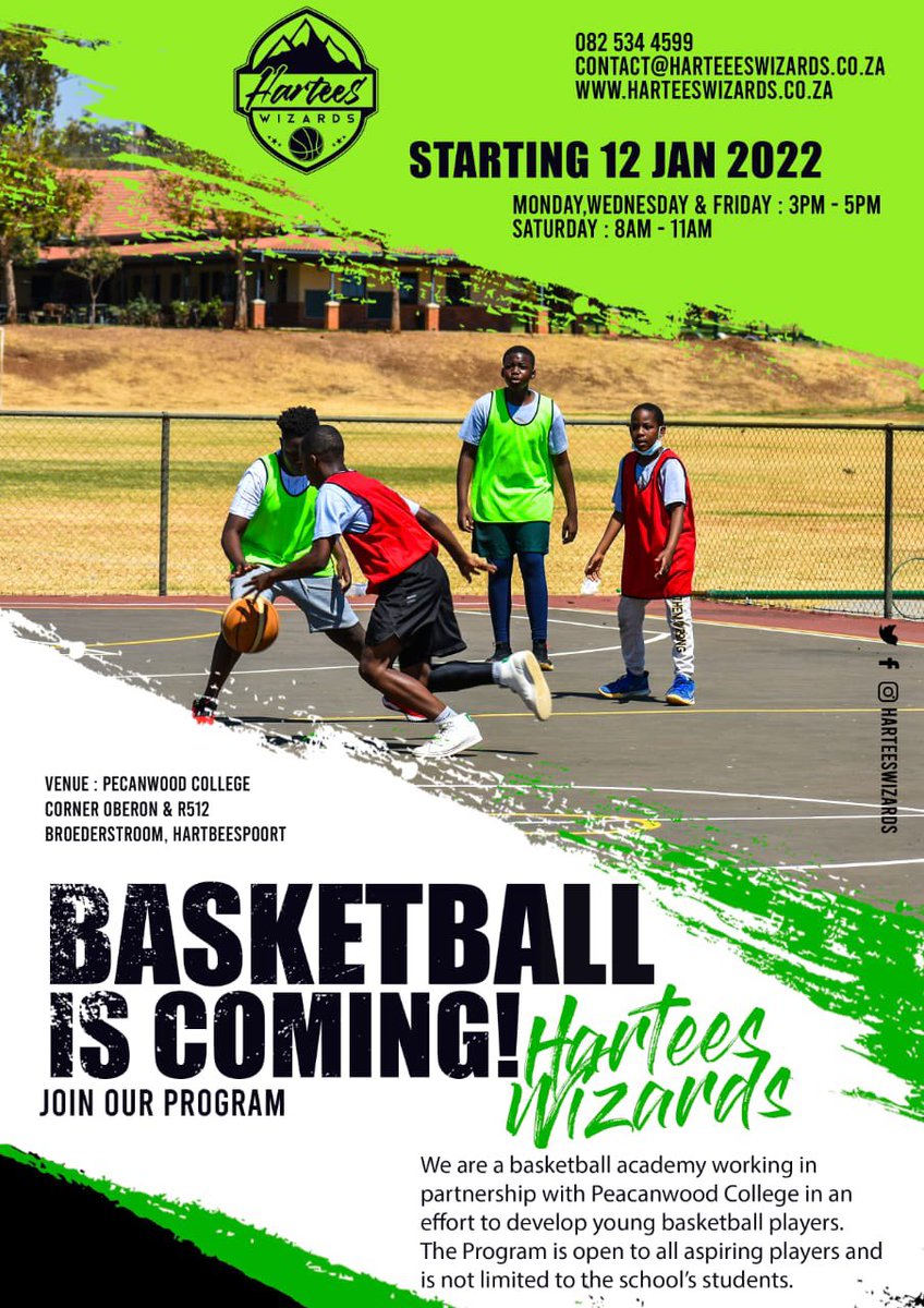 HarteesWizards's tweet photo. Resuming with our training from 12 January 2022. Come let’s play https://t.co/PxNQVNdECt