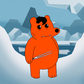 Tyler390_'s tweet photo. @BarelyBearsNFT #288 and #290, i'm sure there is a popular culture reference behind #288... just haven't figured it out yet https://t.co/Tr3KMvnzpm