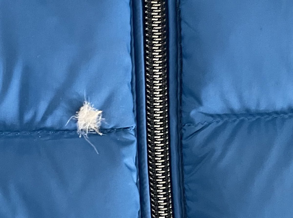 Dear @MandSIndia I bought this jacket on 26th December from your Mumbai airport T2 Outlet for approx ₹5200 (at 25% discount) & in less than10 days the filling of the jacket has begun to come out of the jacket. Please stop@ripping us off with such cheap quality products.