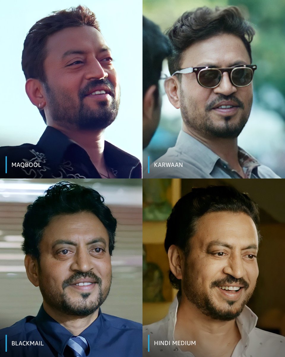 PrimeVideoIN's tweet photo. we’re an irrfan fan for life 💙
thanks for the memories! ✨ https://t.co/tOTo4gFEWh