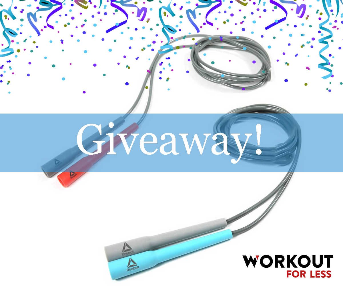 workoutforless's tweet image. We're giving away a Reebok Training Speed Rope - red or blue - you choose!

Want to enter? Simply follow our page and retweet!

Closes midnight 21st Jan🤞

#giveaway #competition #prize #win #exercise #skipping #jumprope #boxing #fridayfitness