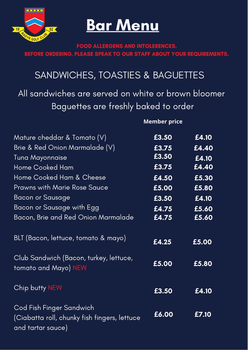 radyrgolf's tweet photo. Over the past few weeks we have been working on a few exciting additions for members to enjoy 😊 

The first to bring you is our new menu which will launch on the 11th January

Some really nice dishes &amp; we hope to see you at the club giving them the taste test

#YourCapitalClub https://t.co/Azd3zb1bh1