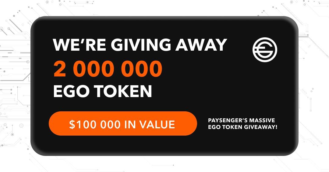 EGO is one of the most promising tokens entering the market in 2022 🚀
Right now, the Paysenger project team (new gen social network where EGO circulates) is launching MEGA GENEROUS GIVEAWAY💰💰💰 for the early community.
Have time to participate 👉
gleam.io/zrtZ9/paysenge…