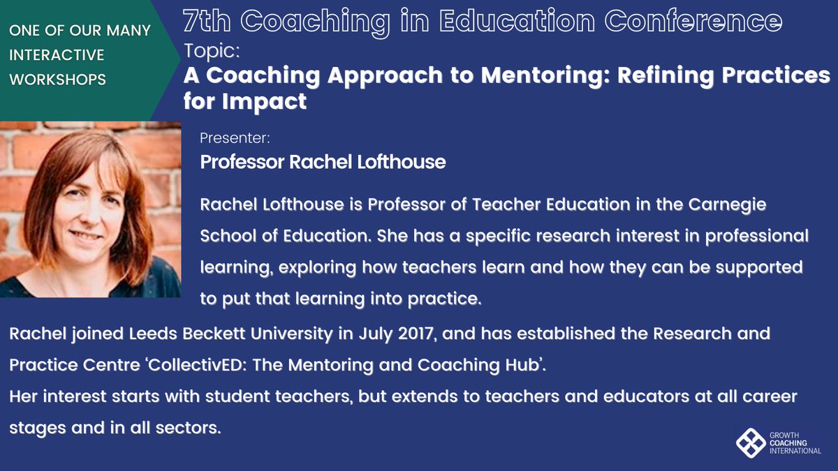 CoachJasmine's tweet photo. #FridayCollaboration
#ScotlandCoachingInEducation
7th Coaching in Ed. Conference - Interactive workshop with Professor Rachel Lofthouse @DrRLofthouse
Learn & explore the potential of coaching approaches & how it can be used to refine mentoring practices
https://t.co/5DyPQmR4DT https://t.co/JlwWOAk23T