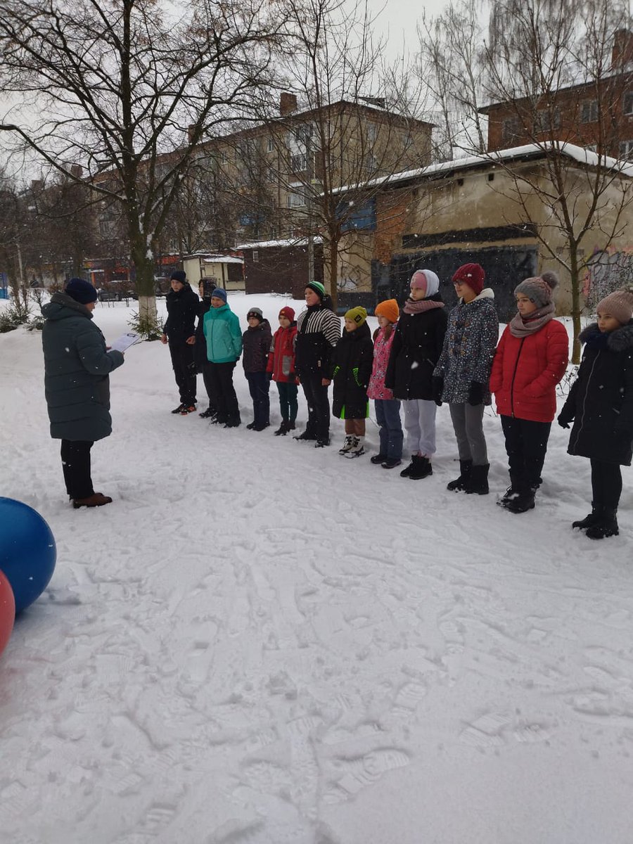 Рождественские весёлые старты
