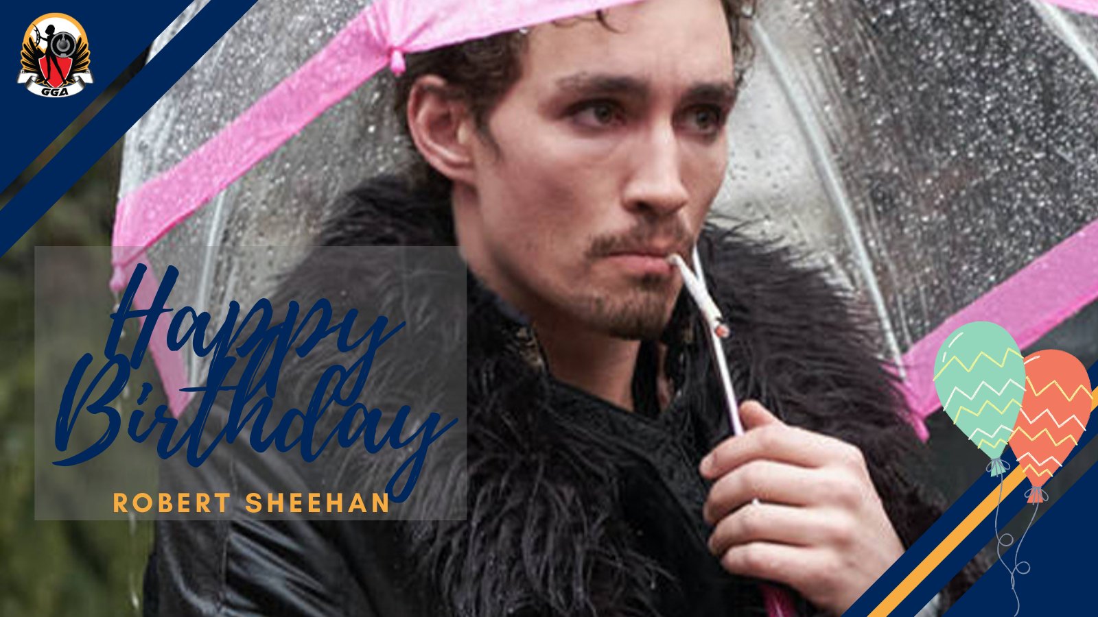 Happy Birthday to Robert Sheehan, a.k.a. Klaus Hargreeves!  