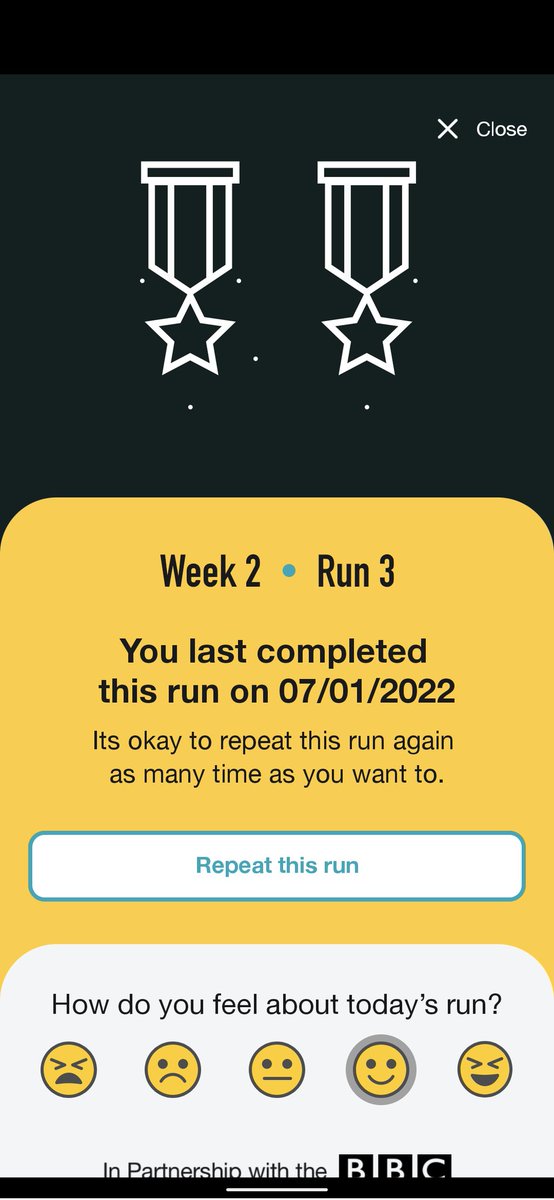 Onwards and upwards 🏃🏾‍♂️<a href="/couch_5k/">Couch to 5K</a> #Couchto5K