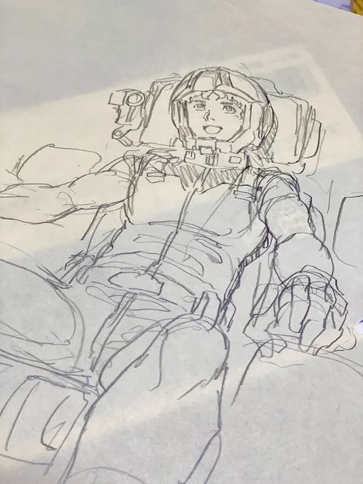 オリジンの仕事は本当に楽しかったなぁ。お金貰いながら安彦良和絵の練習を存分にさせてくれた。安彦先生にもサンライズにも感謝しかない。 