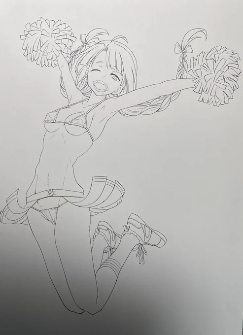 ペン入れ版 