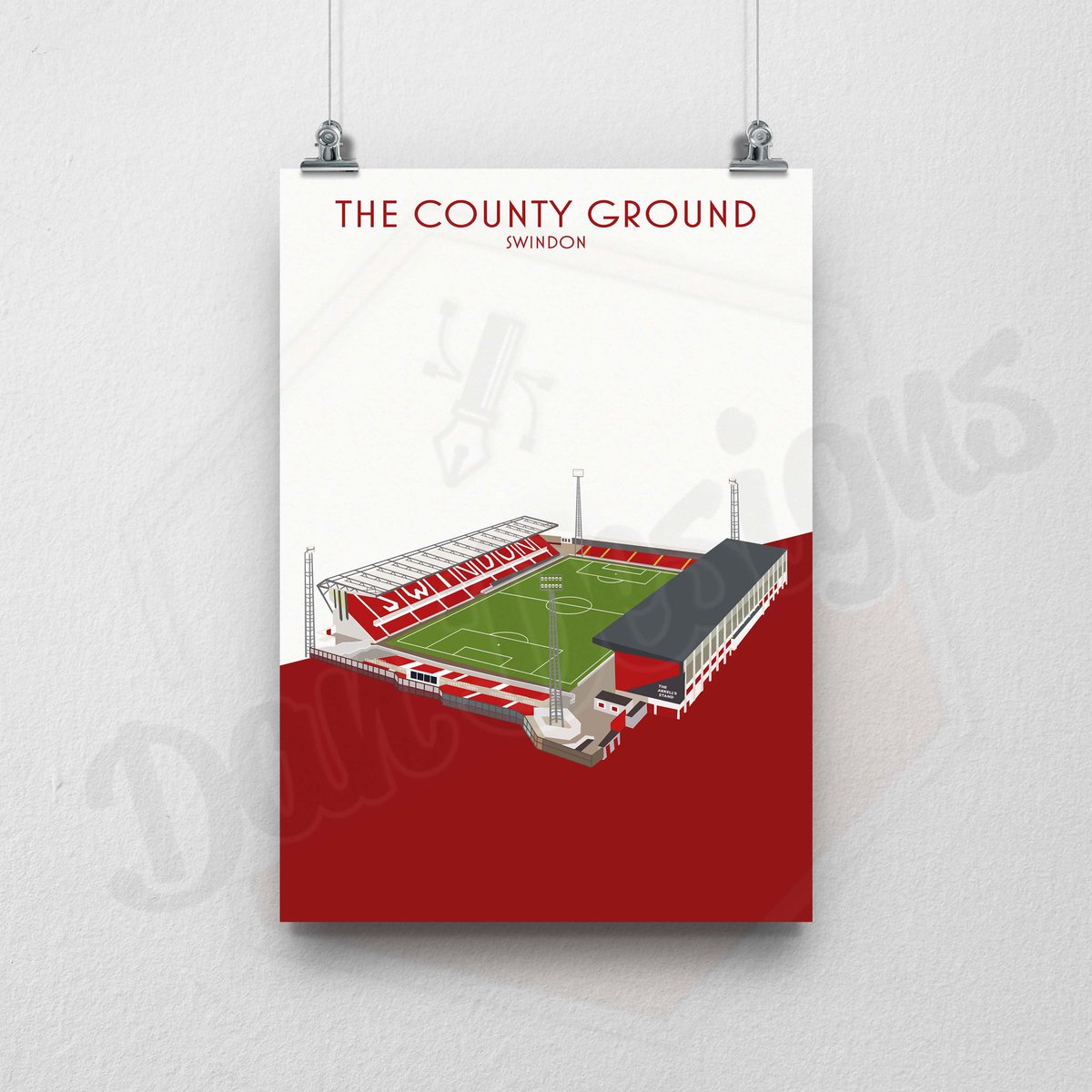 🚨𝗠𝗮𝘁𝗰𝗵𝗱𝗮𝘆 𝗚𝗜𝗩𝗘𝗔𝗪𝗔𝗬🚨

#STFC Fans, it’s the big one. Man City in the FA cup, at The County Ground.

At full time tonight I will pick one person who will win one of my A3 County Ground prints! 🤩

RT this tweet to enter!✅

Good luck everyone! 🤞🏻🤞🏻

<a href="/Official_STFC/">Swindon Town Football Club</a>