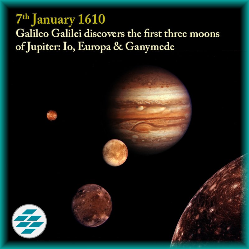 AltayScientific's tweet photo. On January 7th 1610, Italian Astronomer Galileo Galilei discovered, using a homemade telescope, the first three moons orbiting the planet Jupiter.
#altayscientific #educational #science #school #physics https://t.co/TLeiPTQ7Ch