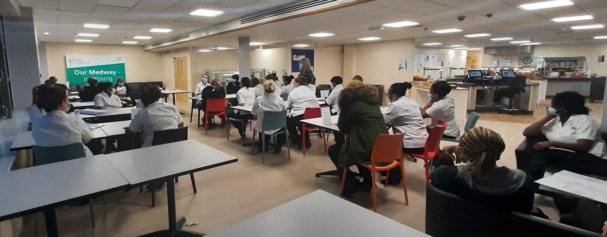 Enthusiasm is contagious! Student nurses on 1st ever placement meet experienced 3rd yrs &amp; brand new Practice Development Nurse <a href="/KarenMc22865841/">Karen McIntyre</a> at 1st #studentsurgery 2022."I'm studying nursing bc I want to make a real difference to peoples lives" Welcome to the community 1st yrs