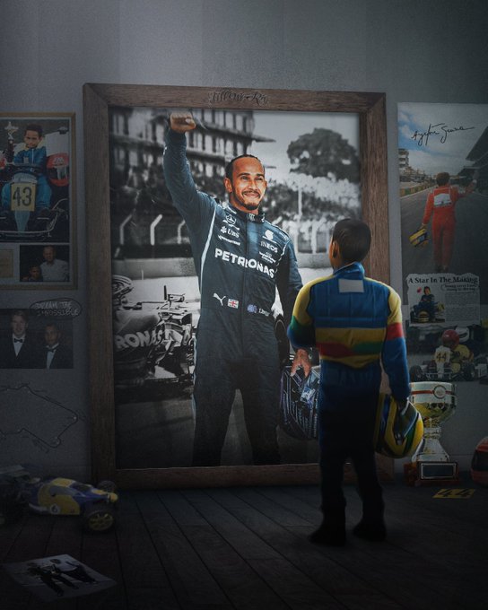The definition of success
Happy Birthday again Sir Lewis Hamilton  
Always with you 