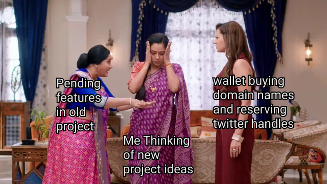 yoayush's tweet photo. I am Anupama,
struggling with projects every single day.
1 RT = 1 less problem for anupama
#CSEmeme #goal1kFollowers https://t.co/aPjCEzIn16