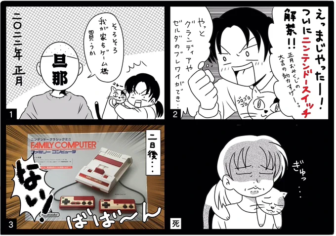 おこぼれ家 2022年正月
「正月おみくじ大吉パワー!
ついに我が家にアイツが...‼︎」
※ノンフィクション
#レトロコンシューマー愛好会 
