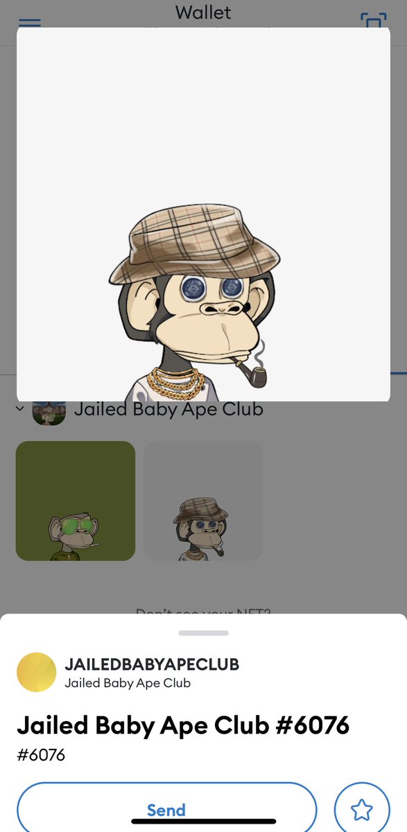 MotoHogi's tweet photo. Just copped another cuz why not 🤷🏻♂️ FUCK YA LIFE!!! JAILED BABY APE CLUB BIIIIIIIITCH 🤘🏼 #jbap #nft #opensea #jailedbabyapeclub #getwithitorgetlost #moo #eth https://t.co/1bsBz8qFLQ
