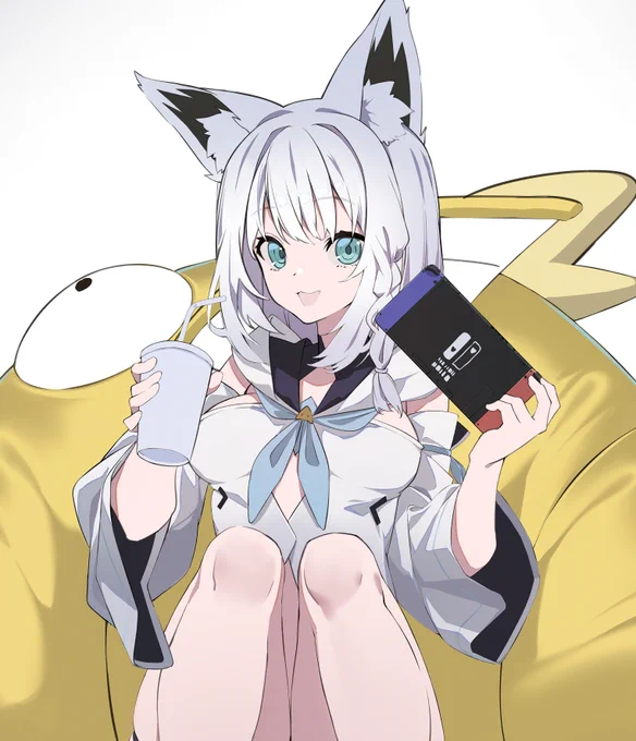 こん🙏🙏
#絵フブキ 