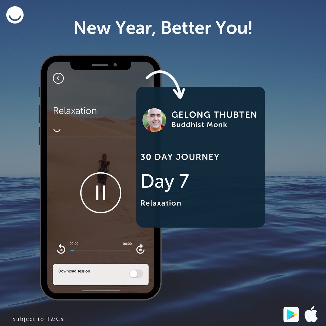 mysamten's tweet photo. Meditation made simple. Learn to #smilewithin with us π§ββοΈ
Todayβs session is: Relaxation. The perfect way to end your working week ππ»
Join us - Download the app now
(LINK IN BIO)
#samten #meditate #smilewithin #mediation #meditationapp #meditationsession https://t.co/LYQq73DMmb